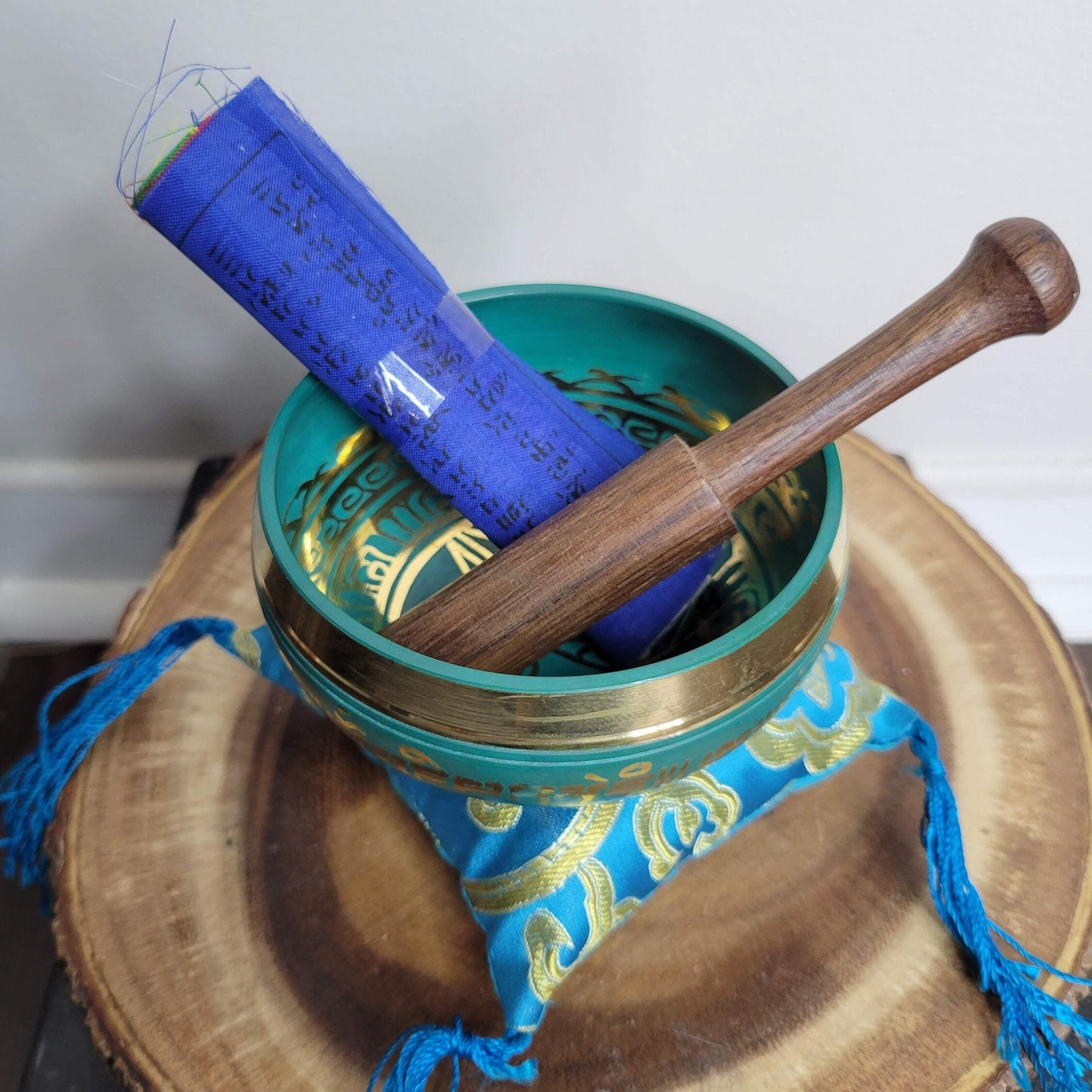Brass Tibetan Singing Bowl