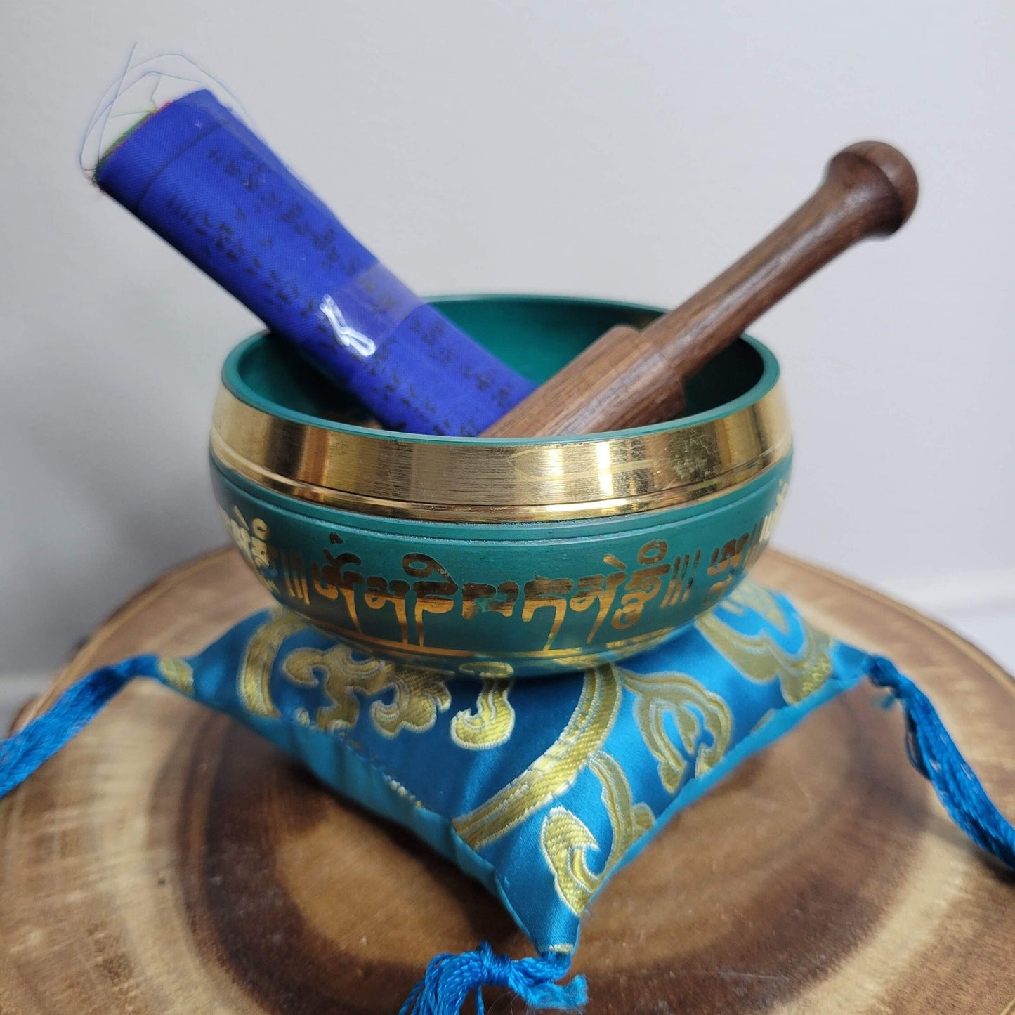 Brass Tibetan Singing Bowl