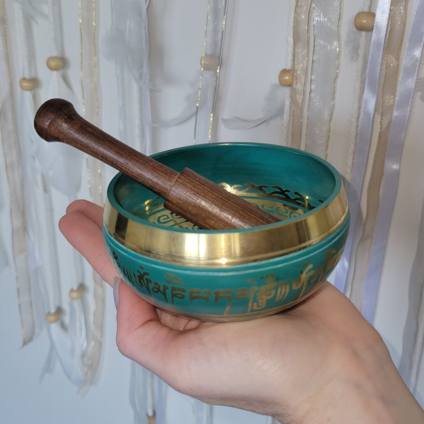 Brass Tibetan Singing Bowl