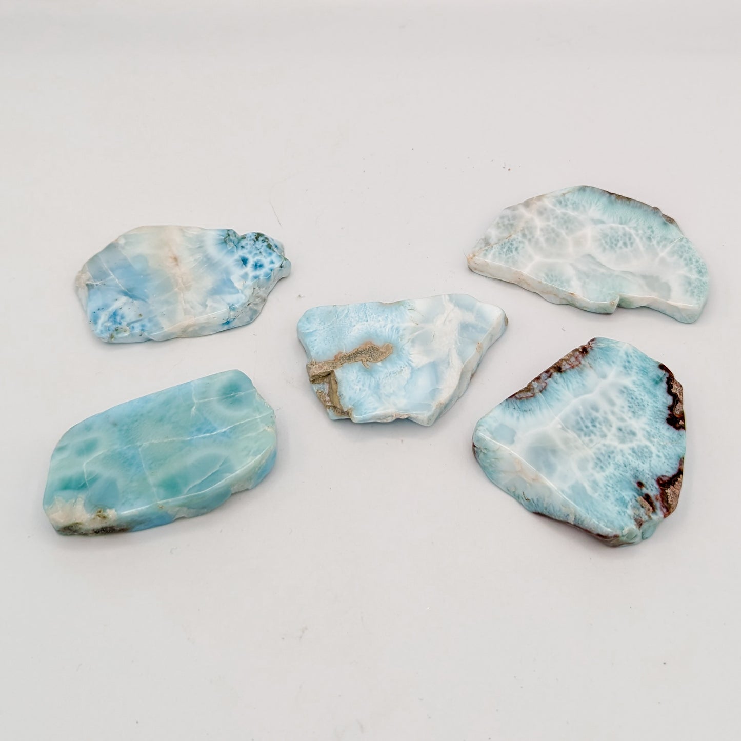 Larimar Crystal Slab #A