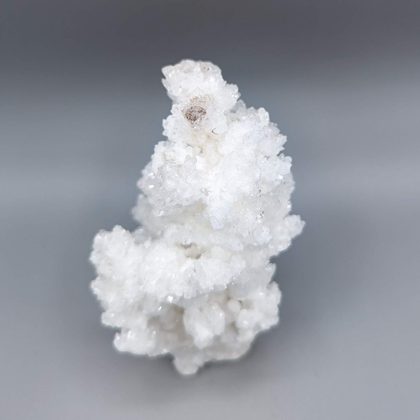 White Aragonite Cluster