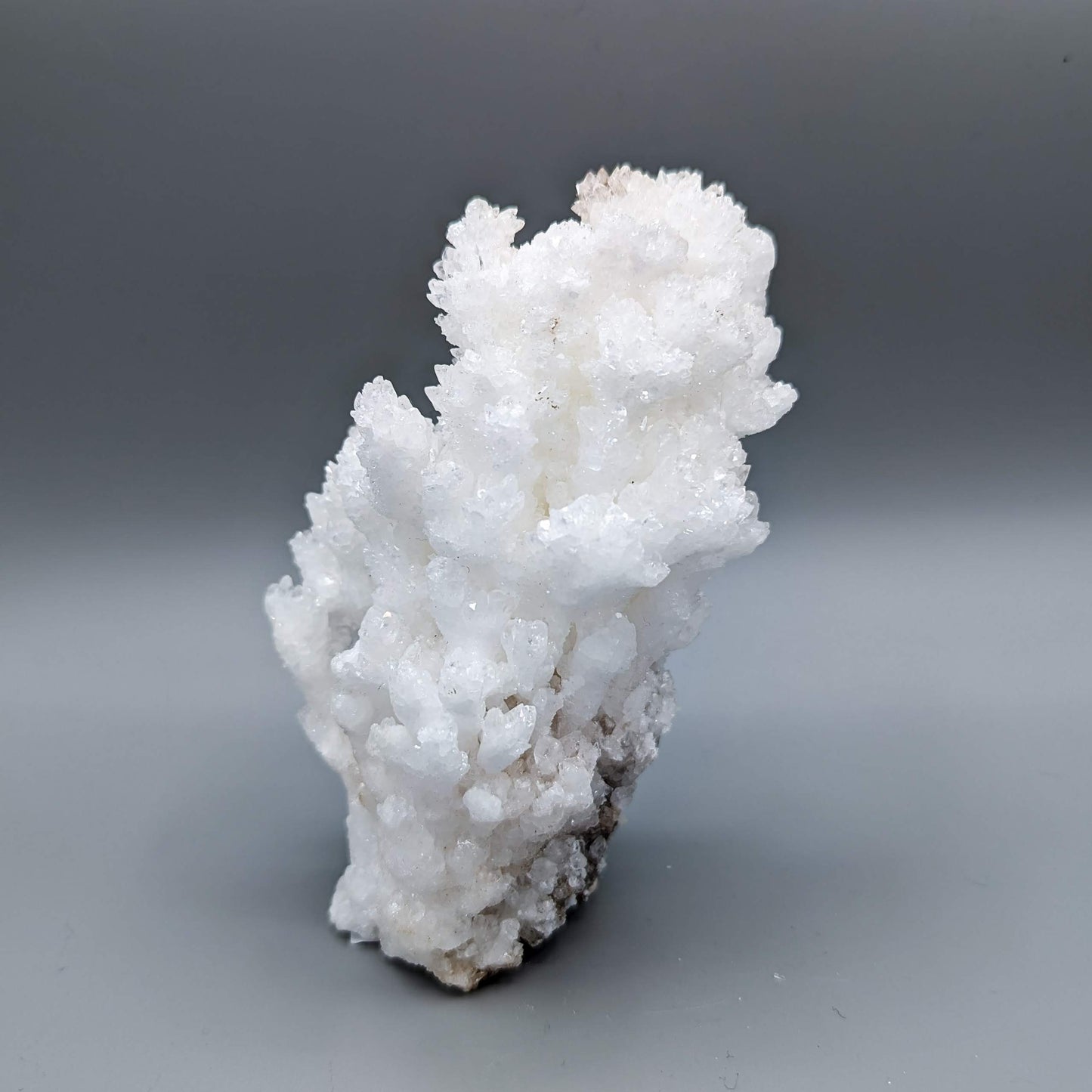 White Aragonite Cluster