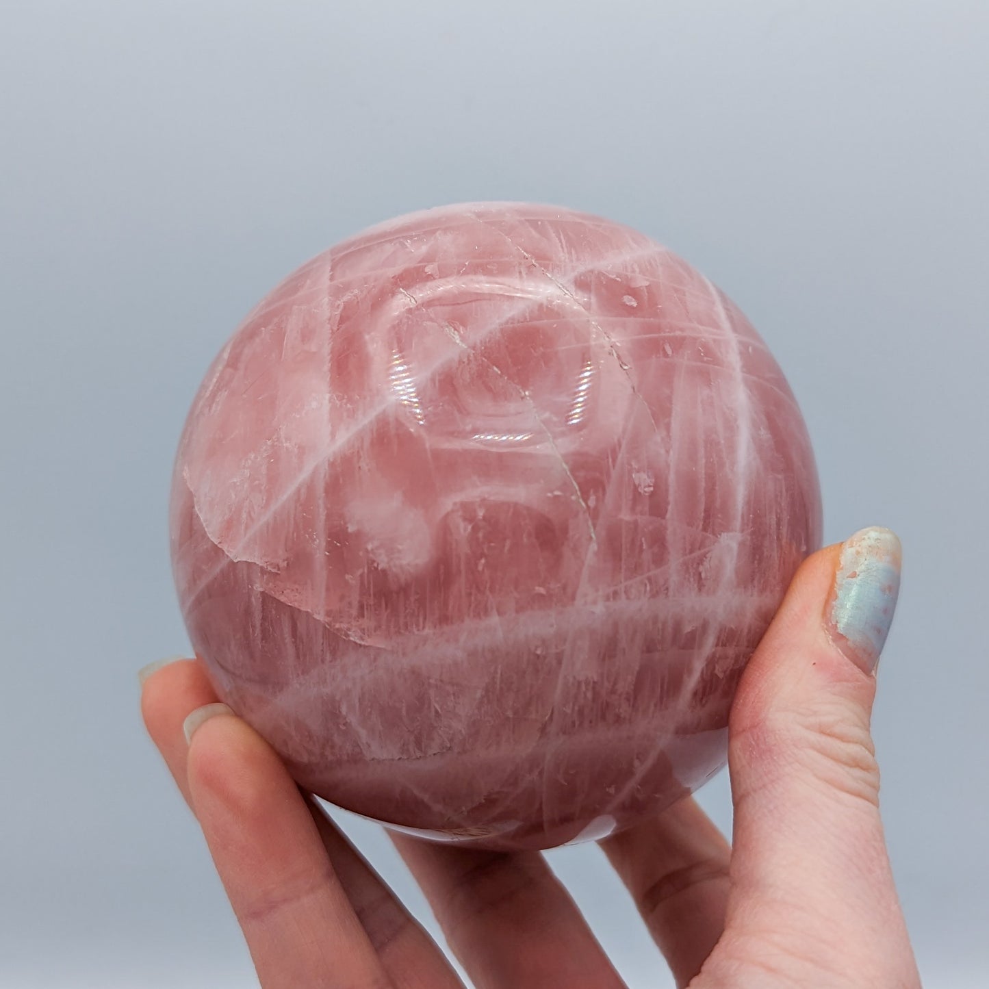 Rose Quartz Spheres