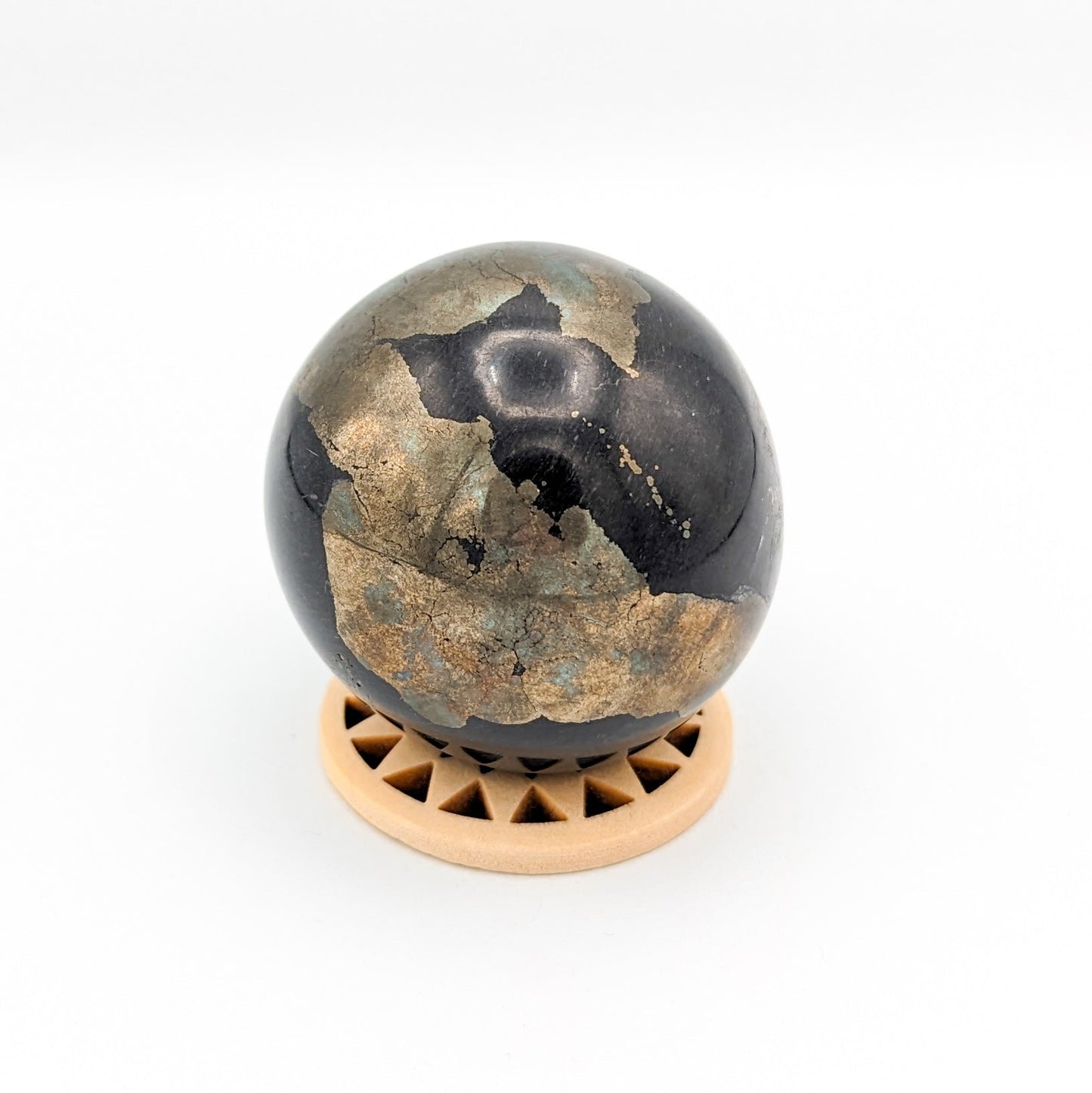 Apache Gold Pyrite Polished Sphere B