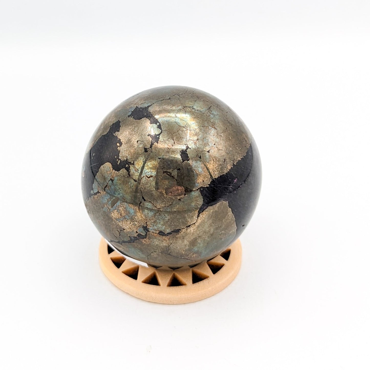 Apache Gold Pyrite Polished Sphere B