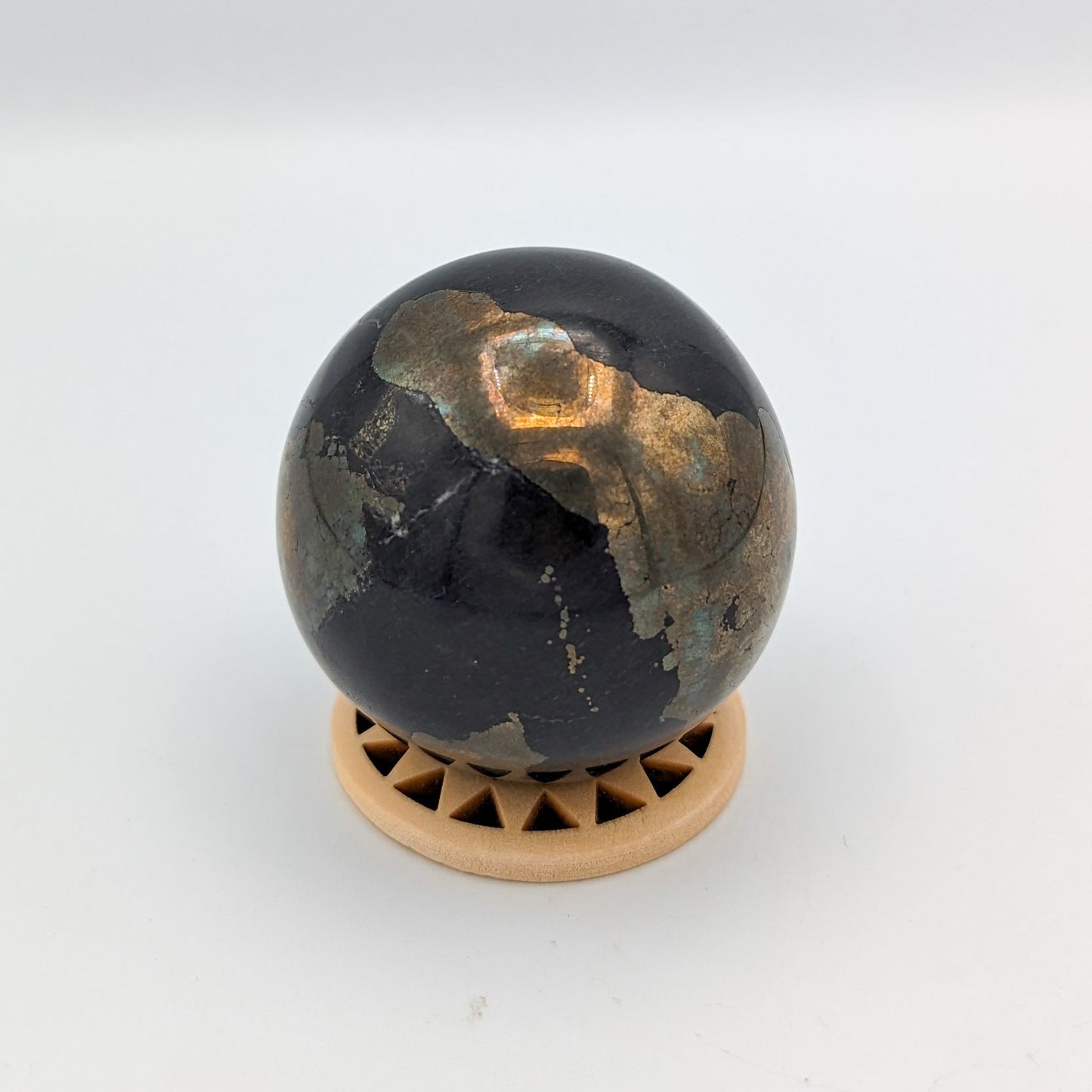 Apache Gold Pyrite Polished Sphere B