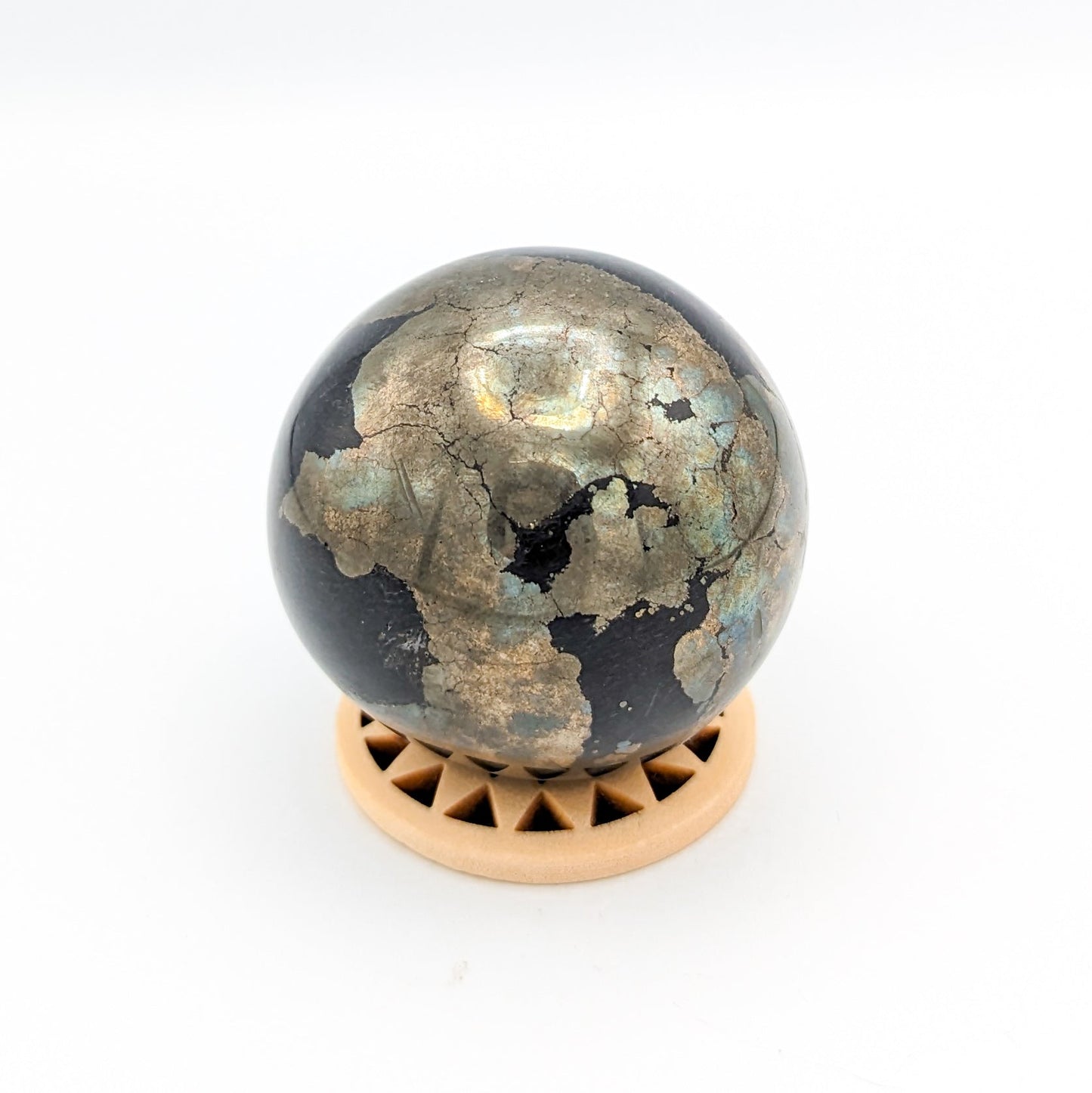 Apache Gold Pyrite Polished Sphere B