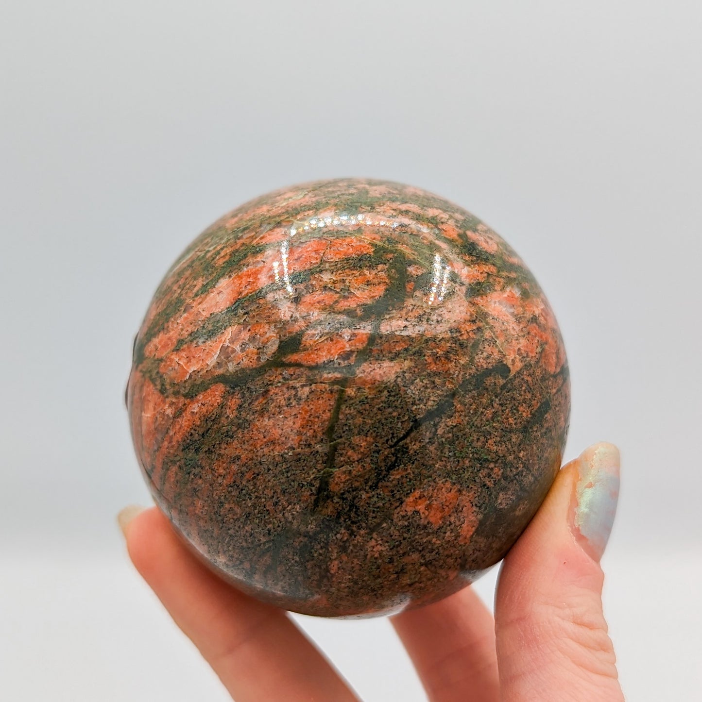 Unakite Spheres