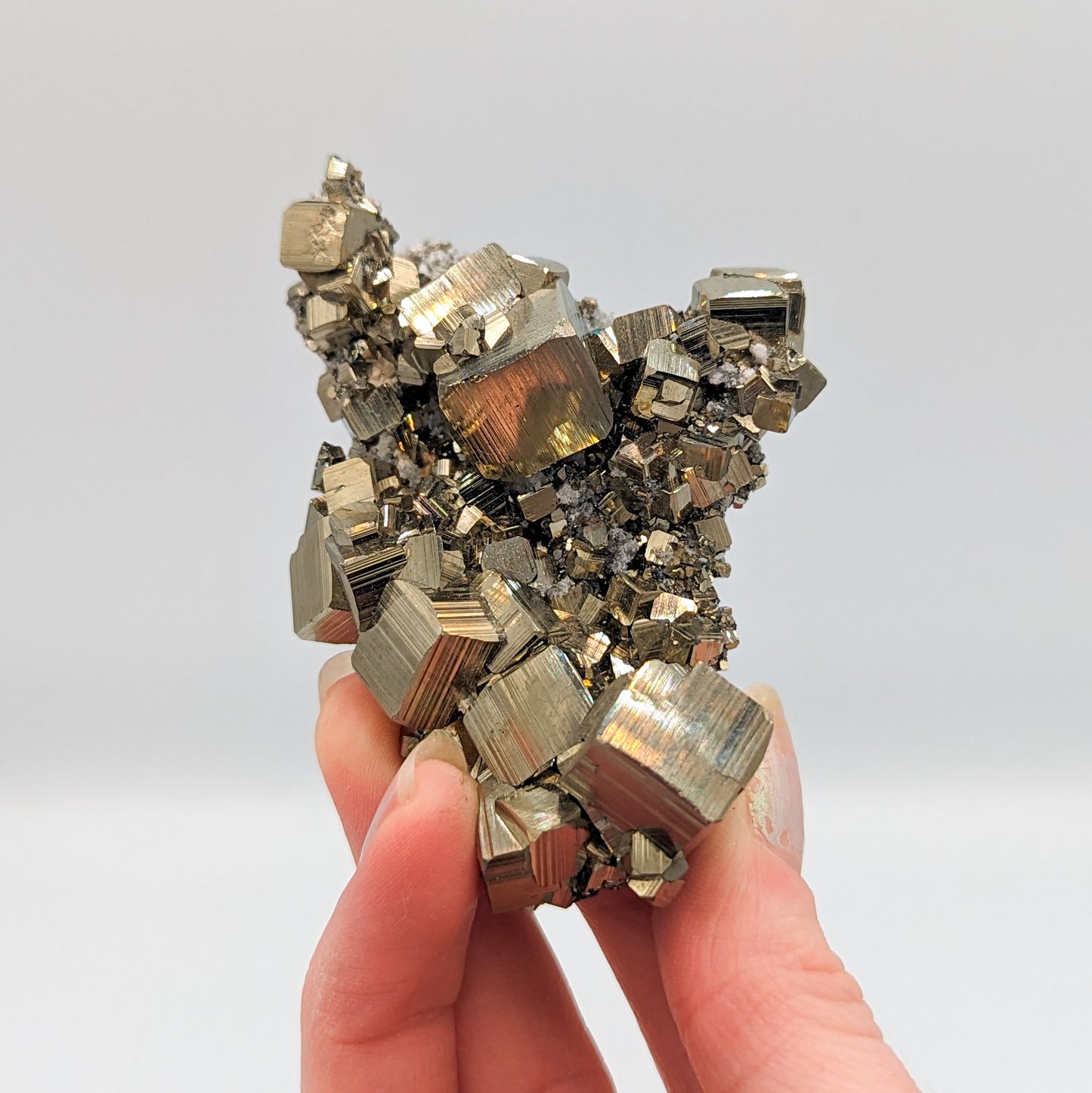 Pyrite Cluster Museum Quality