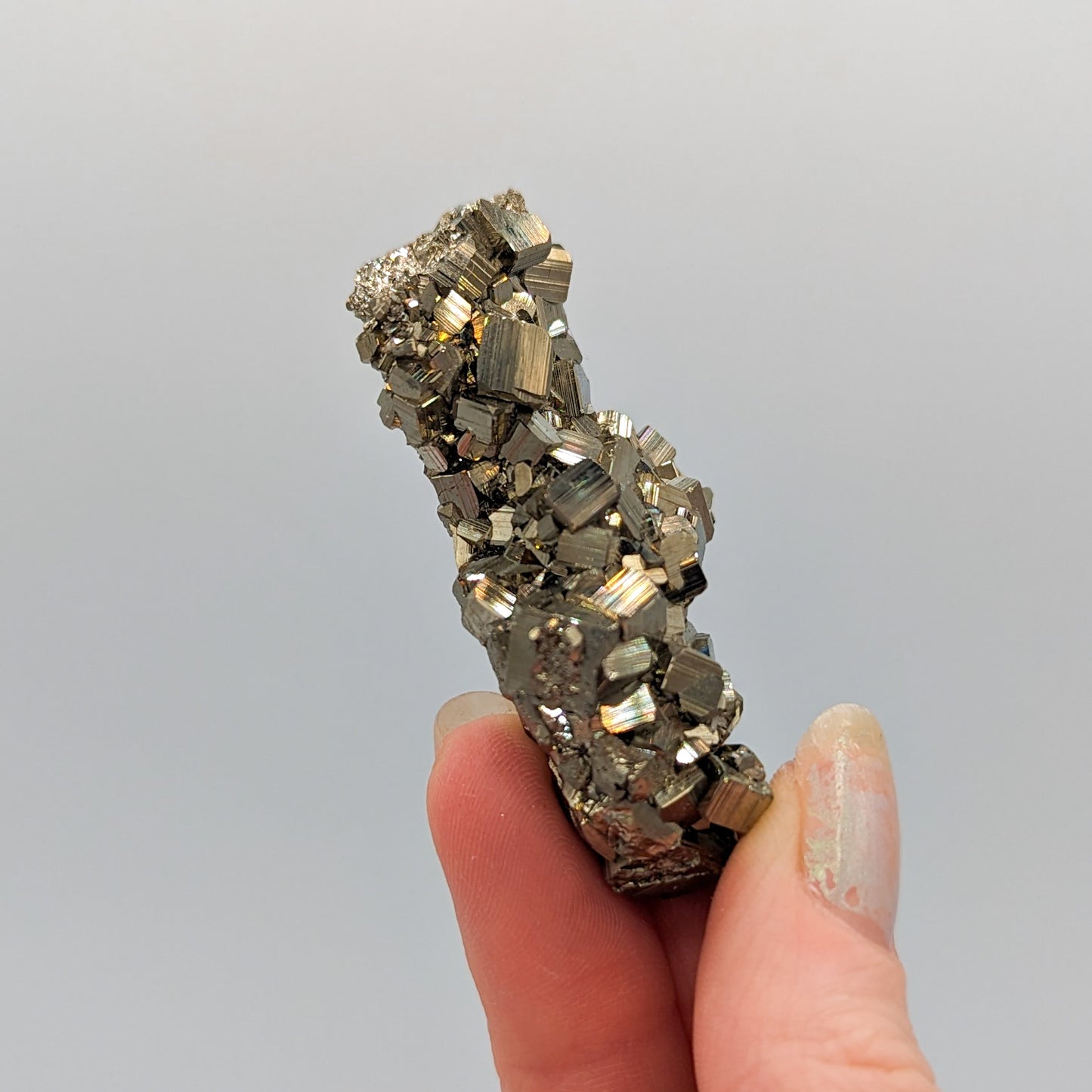 Pyrite Cubic Cluster Museum Quality