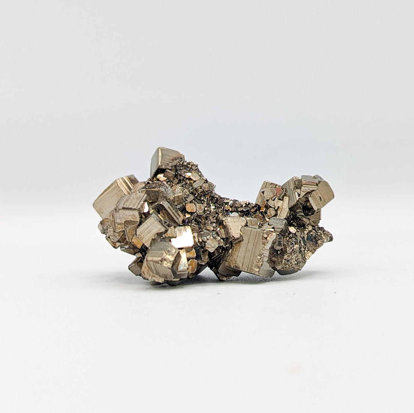Pyrite Cubic Cluster Museum Quality
