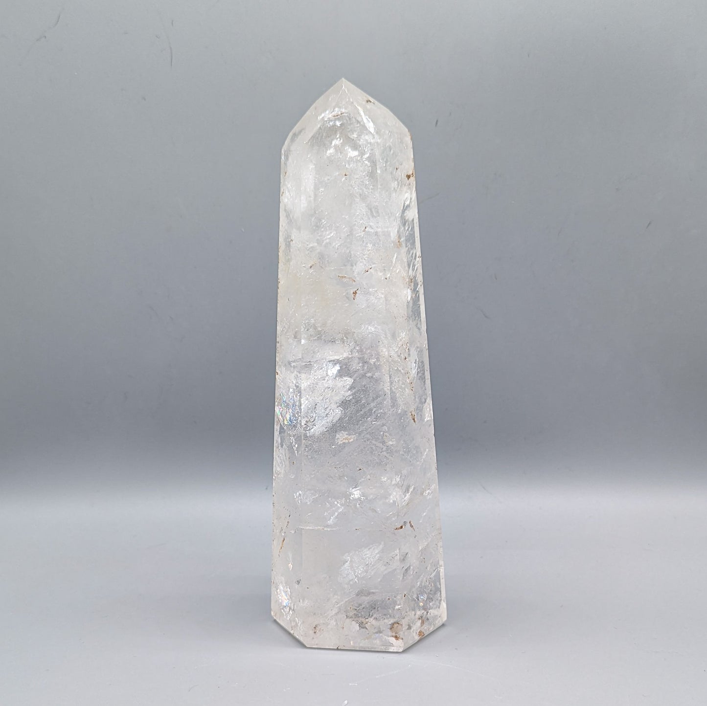 Large Clear Quartz Tower