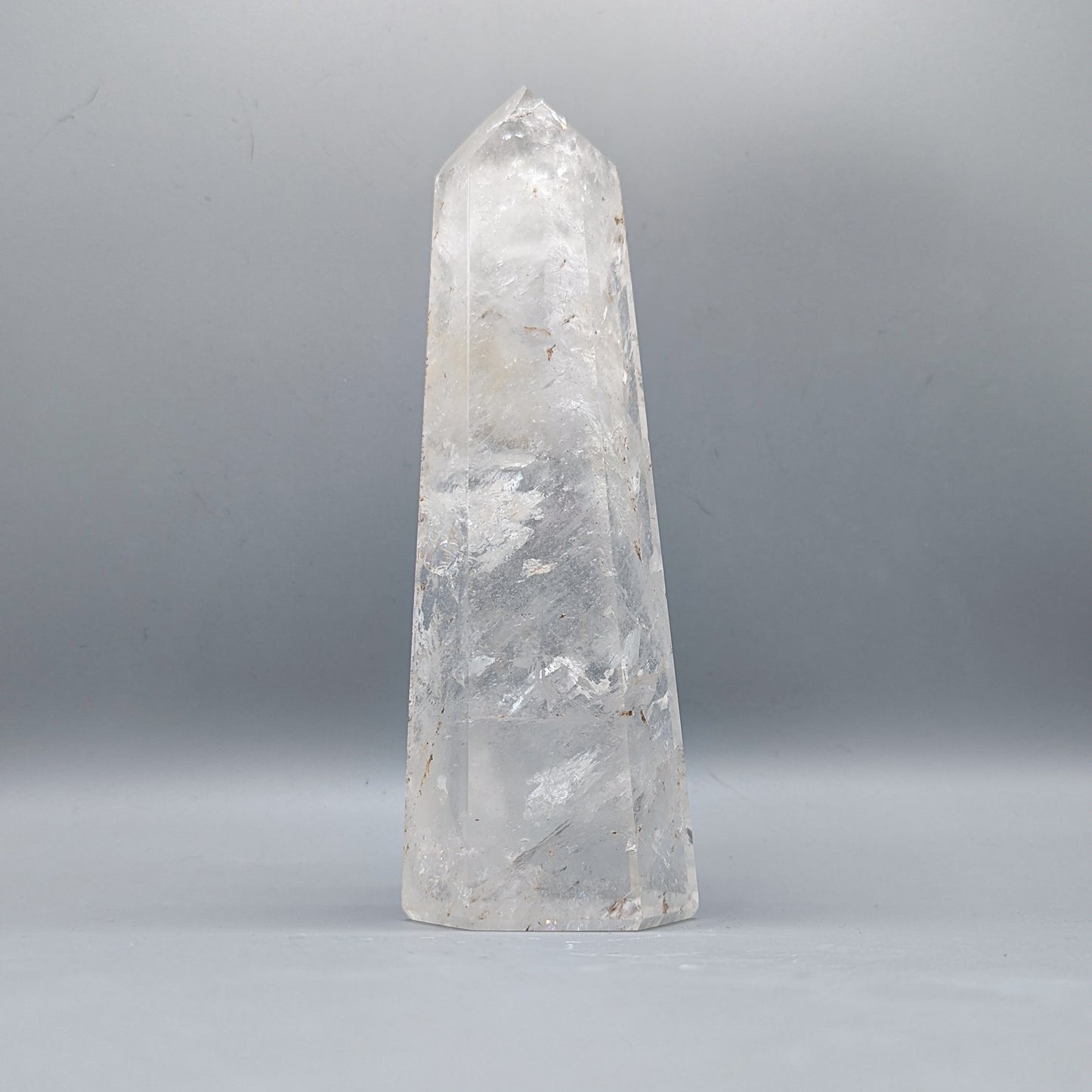 Large Clear Quartz Tower