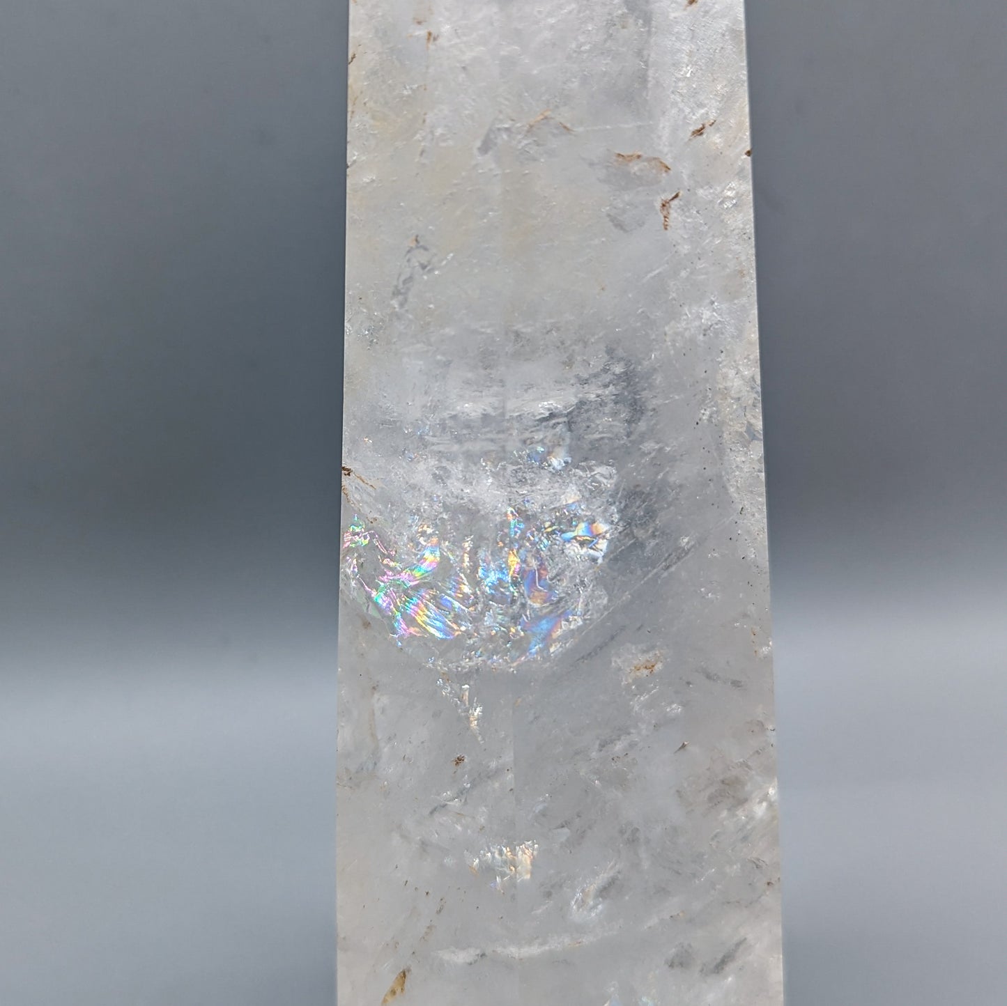 Large Clear Quartz Tower