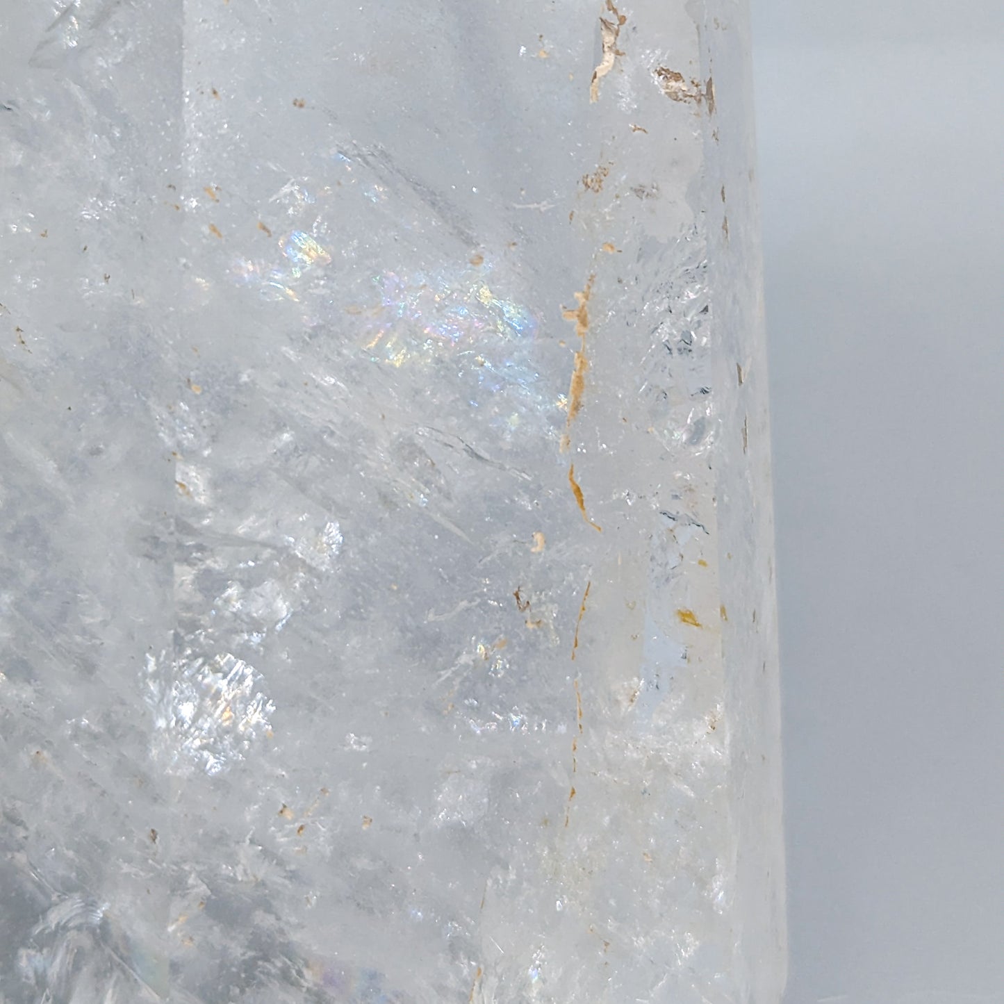 Large Clear Quartz Tower