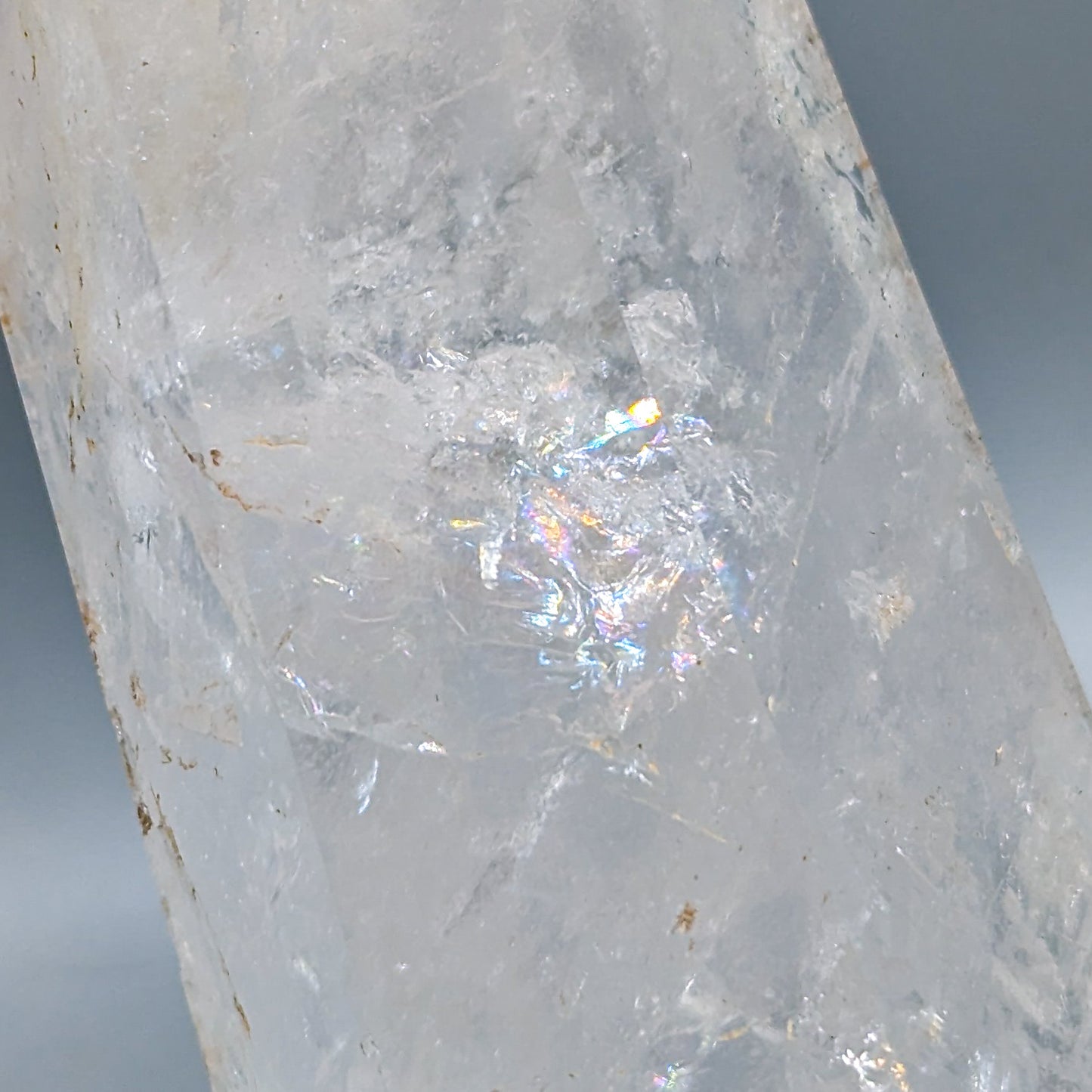 Large Clear Quartz Tower