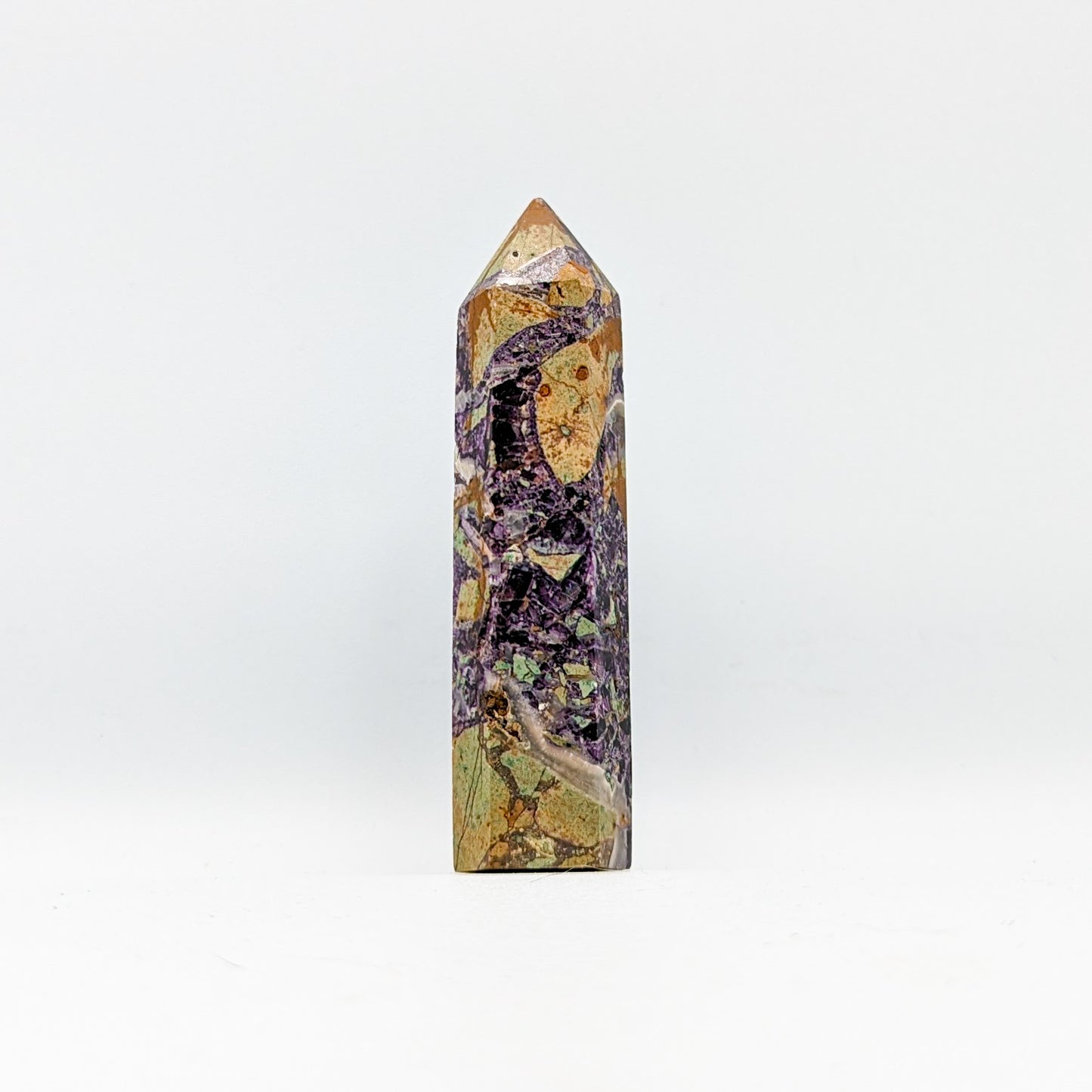 Purple Brecciated Jasper Towers