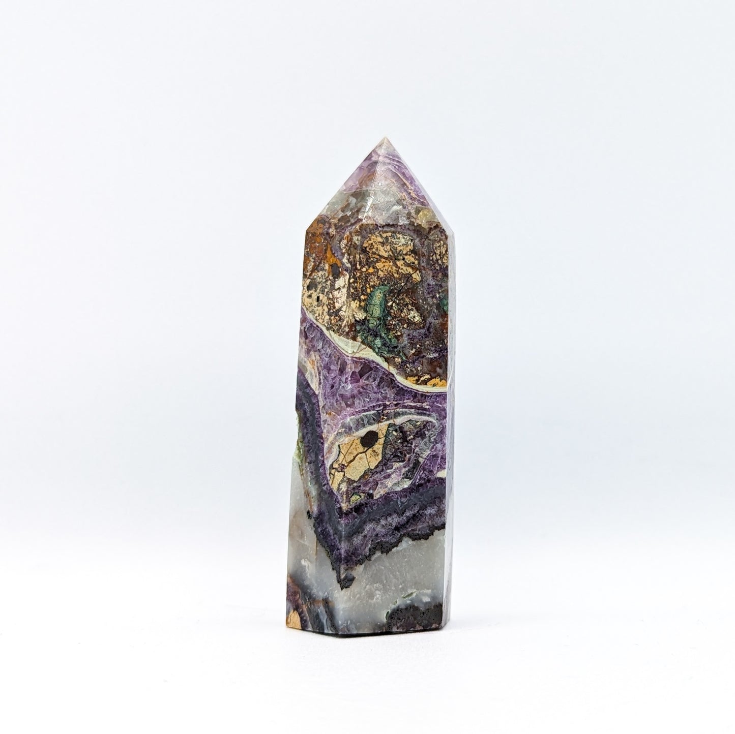 Purple Brecciated Jasper Towers