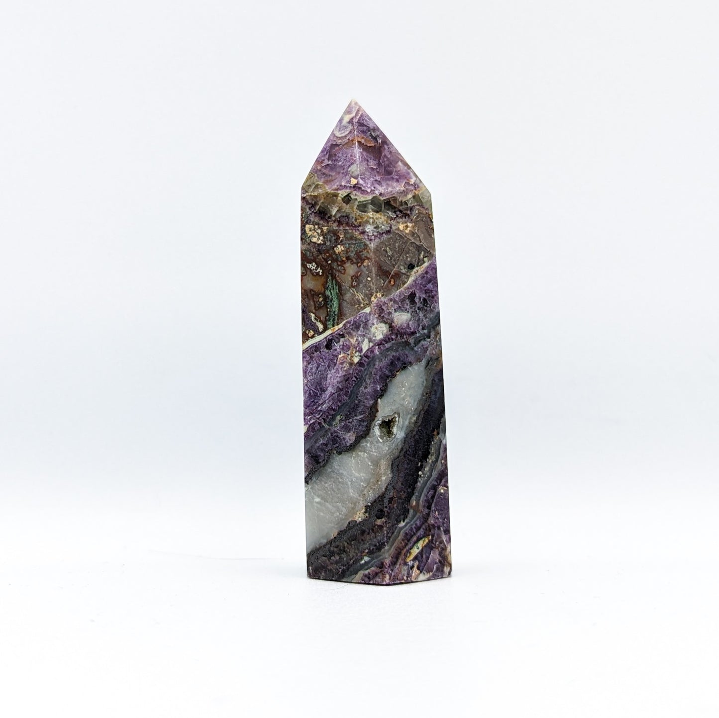 Purple Brecciated Jasper Towers
