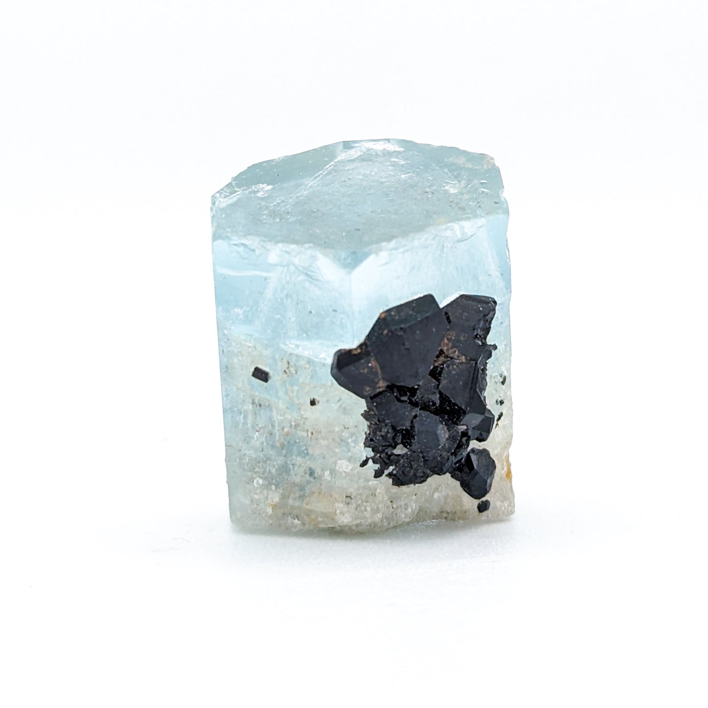 Aquamarine and Black Tourmaline Specimen A