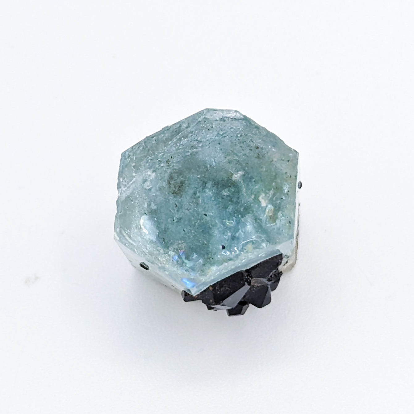 Aquamarine and Black Tourmaline Specimen A