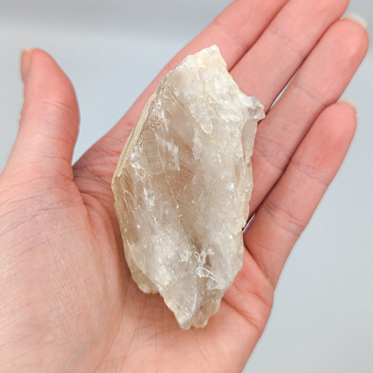 'Phoenix Flame' Rare Fluorescent Phantom Quartz D