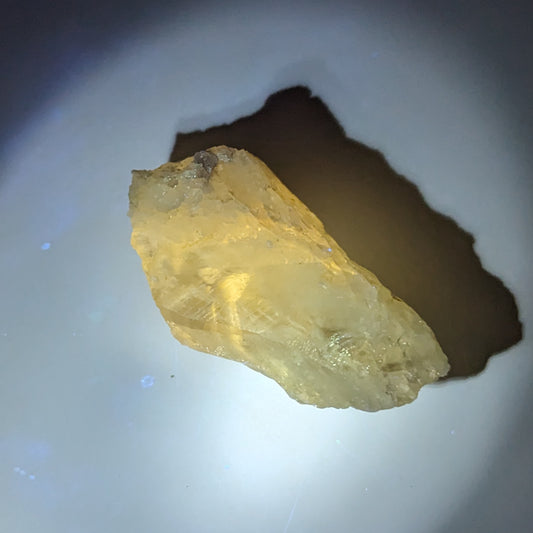 'Phoenix Flame' Rare Fluorescent Phantom Quartz D