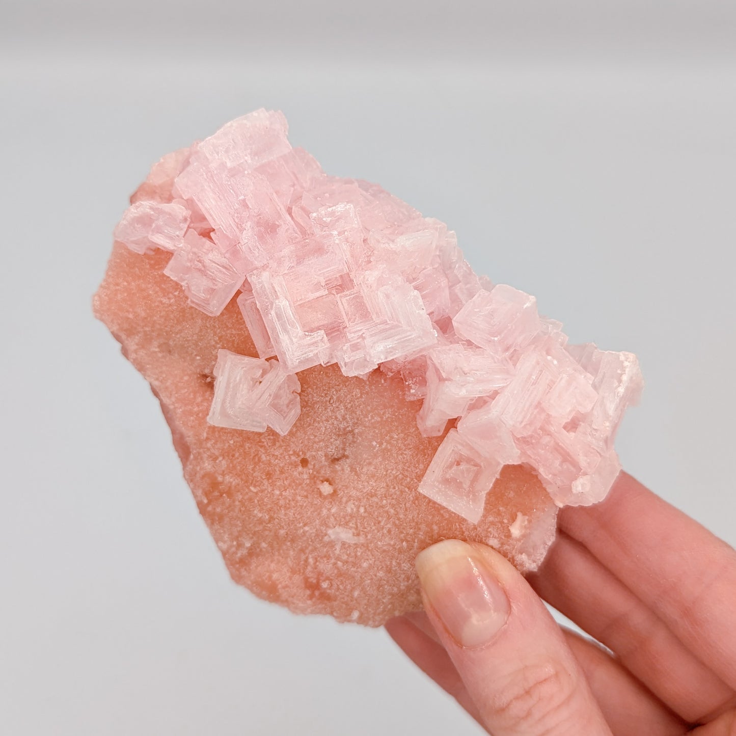 Pink Halite Cluster A