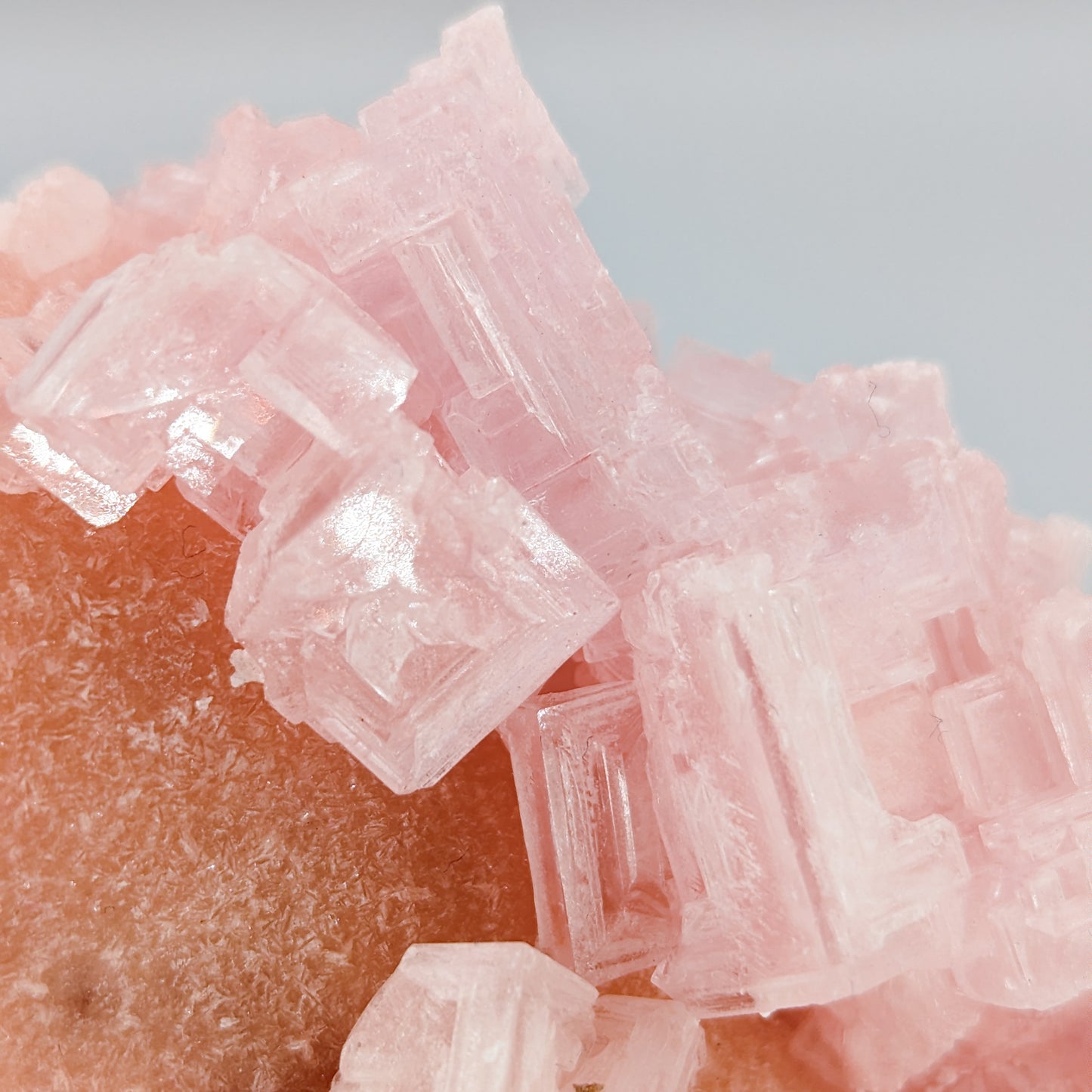 Pink Halite Cluster A
