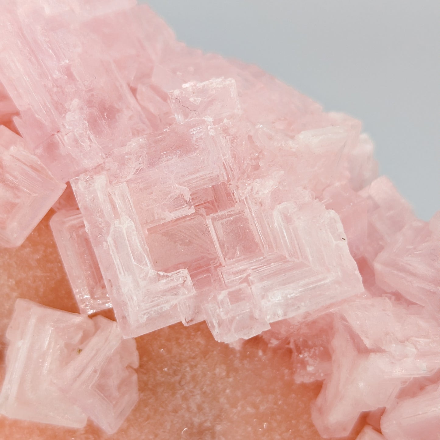 Pink Halite Cluster A