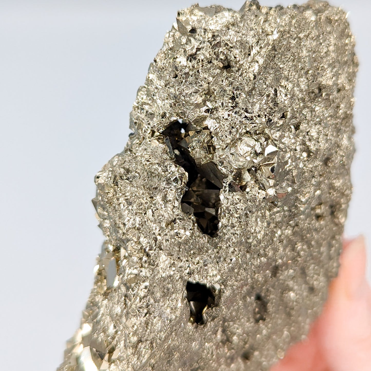 Pyrite Octahedral Cluster from Peru B