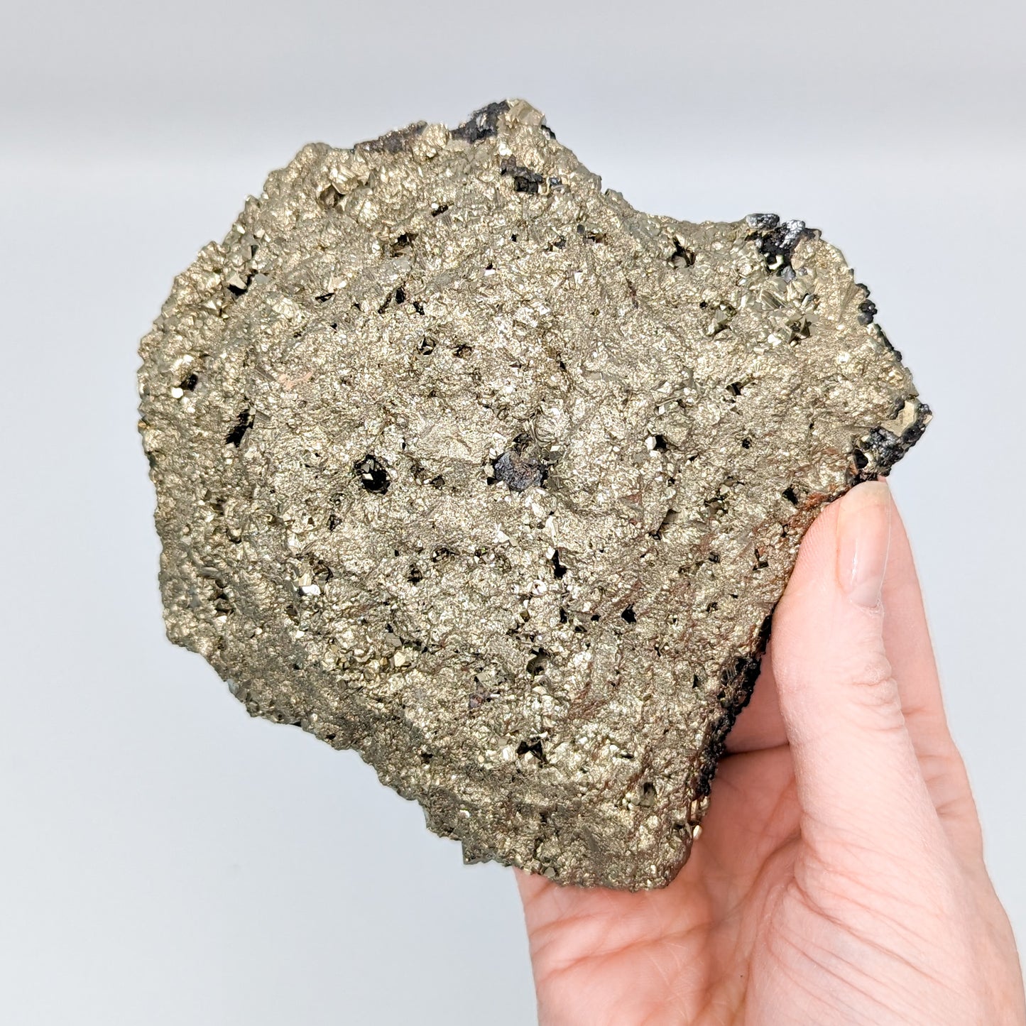 Pyrite Octahedral Cluster from Peru A