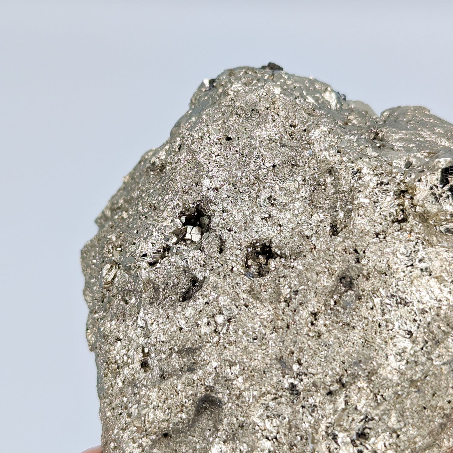 Pyrite Octahedral Cluster from Peru C