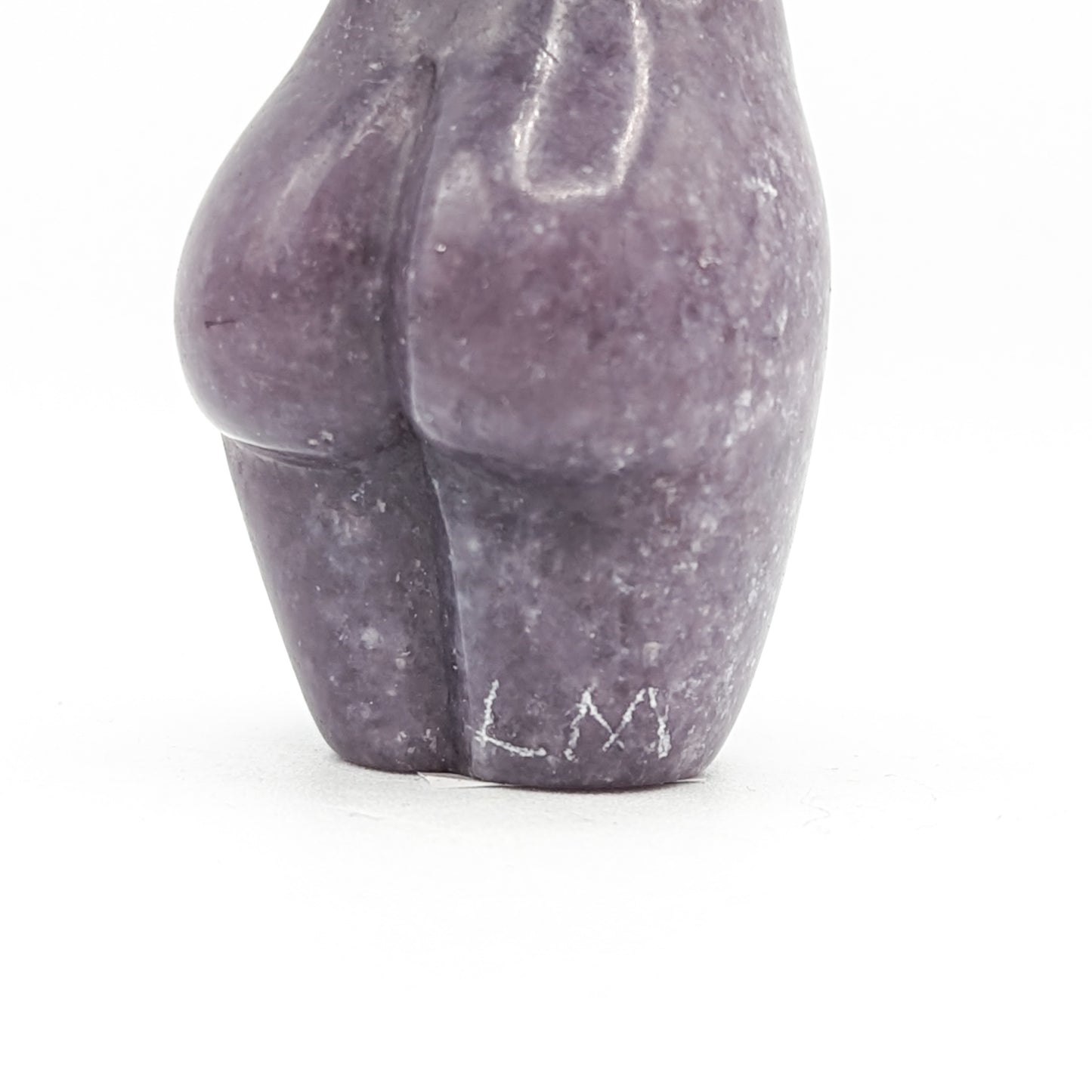 Lepidolite Goddess Carving B