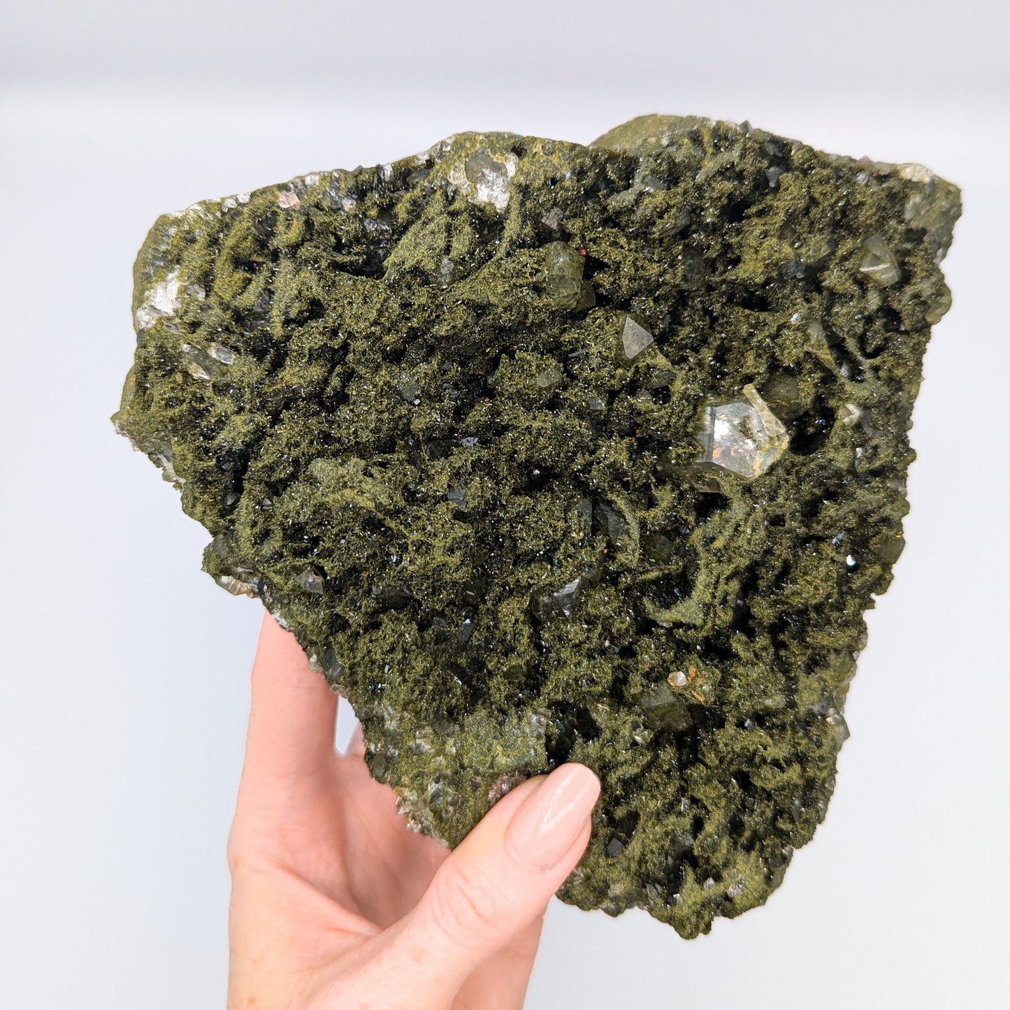 Forest Quartz with Epidote A