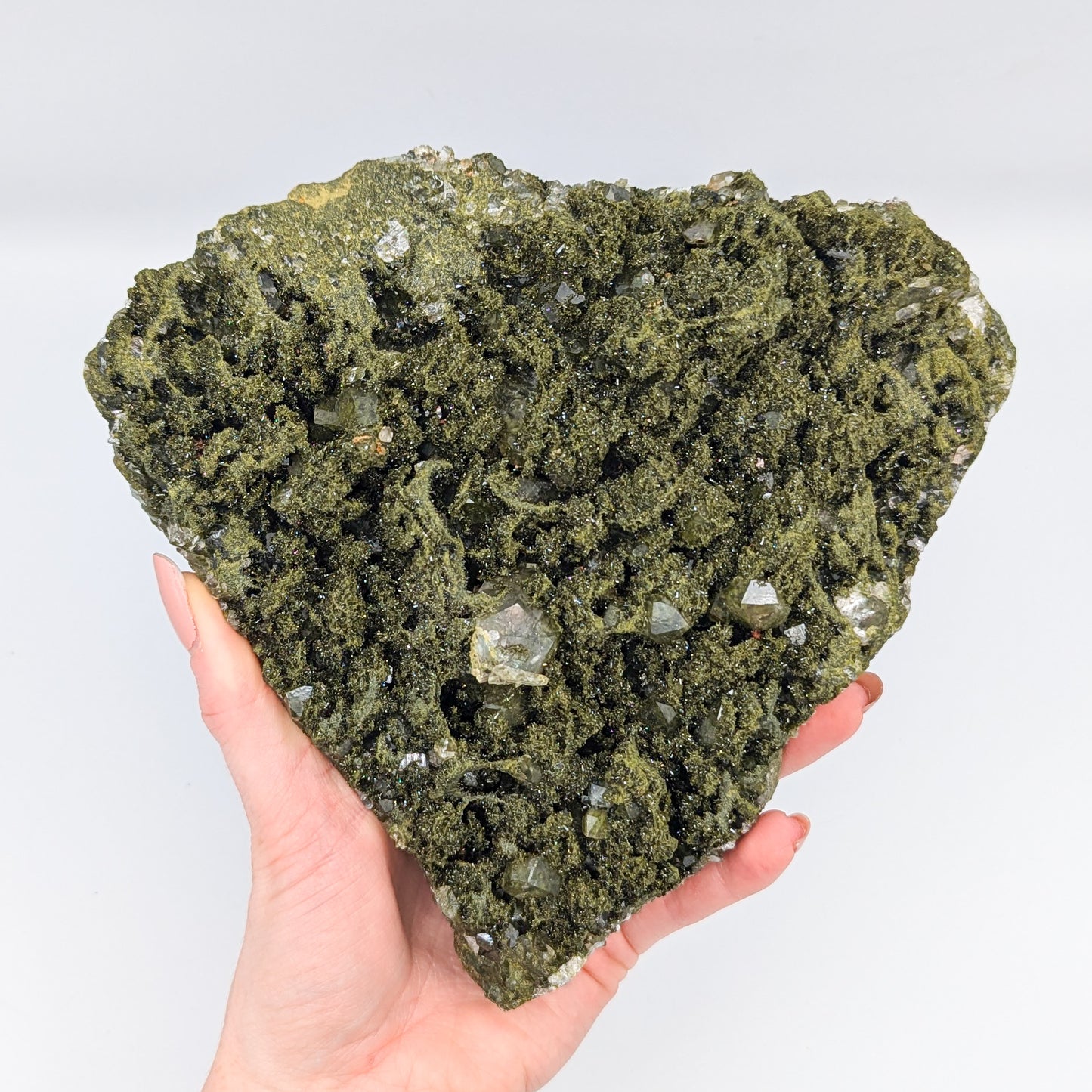 Forest Quartz with Epidote A