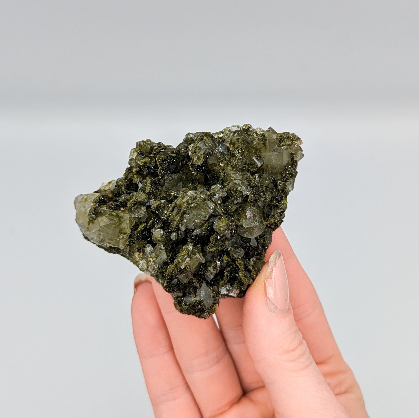 Forest Quartz with Epidote C
