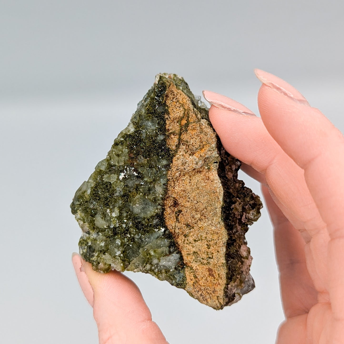 Forest Quartz with Epidote C