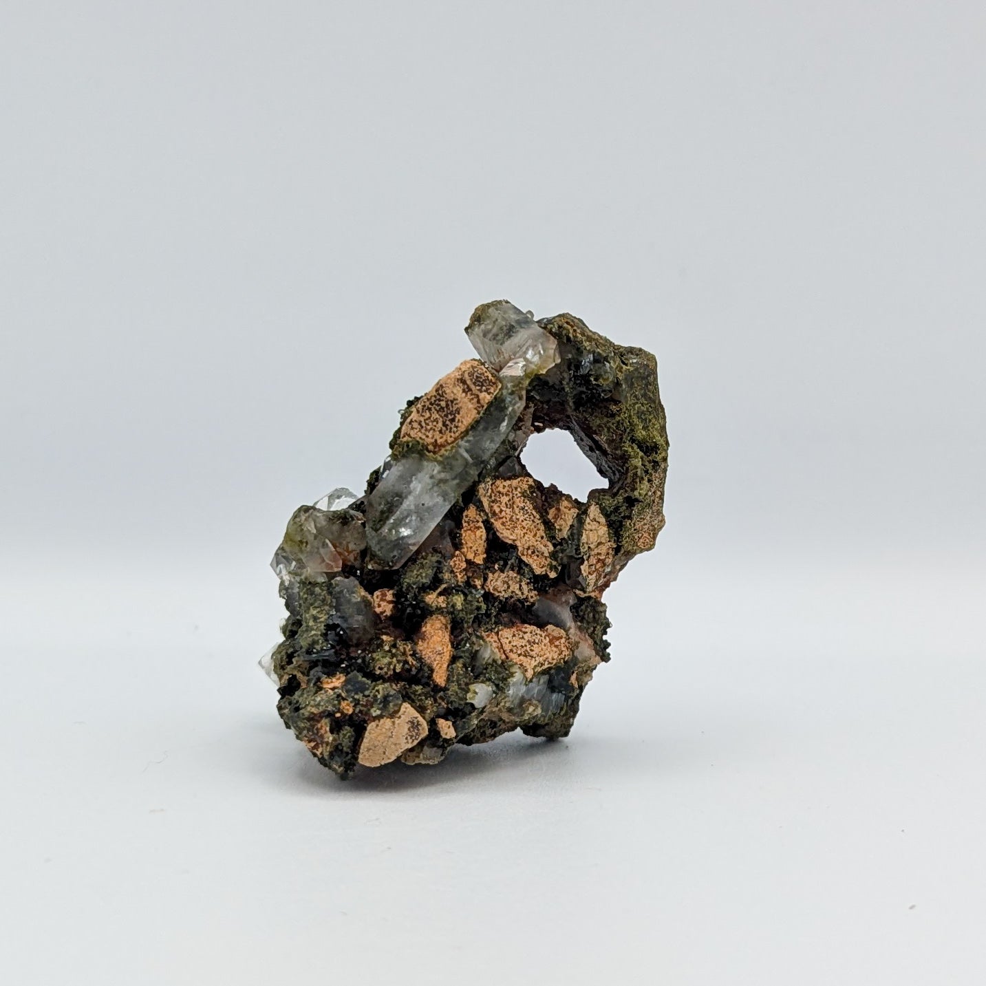Forest Quartz with Epidote Q