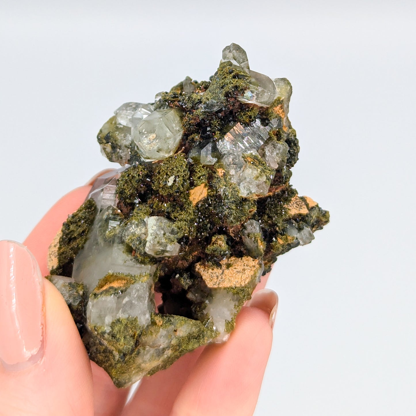 Forest Quartz with Epidote Q