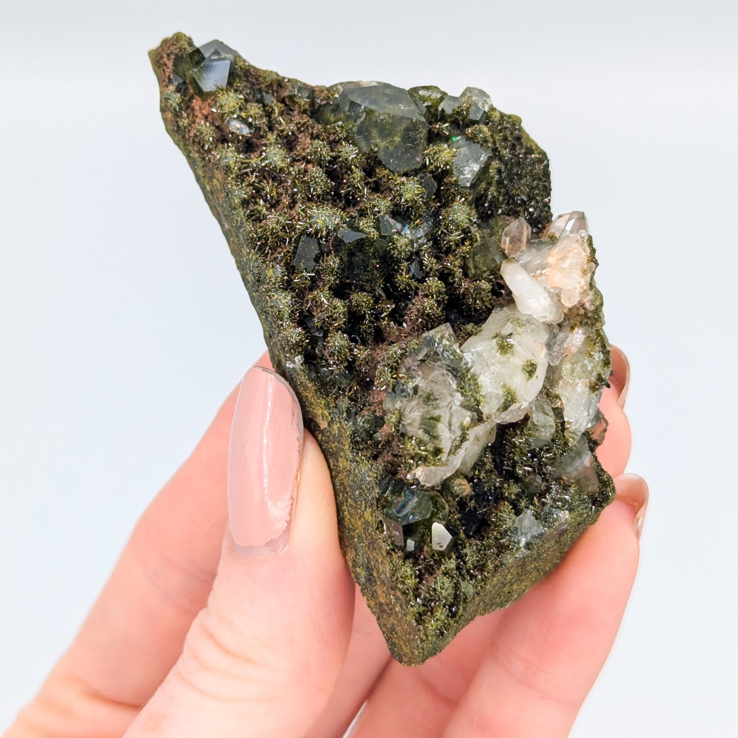 Forest Quartz with Epidote R