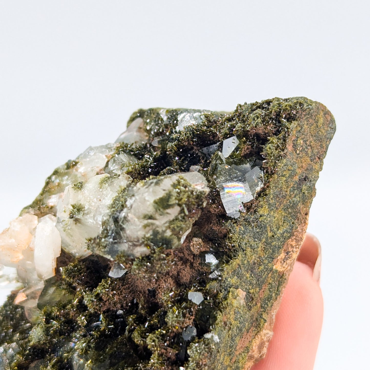 Forest Quartz with Epidote R
