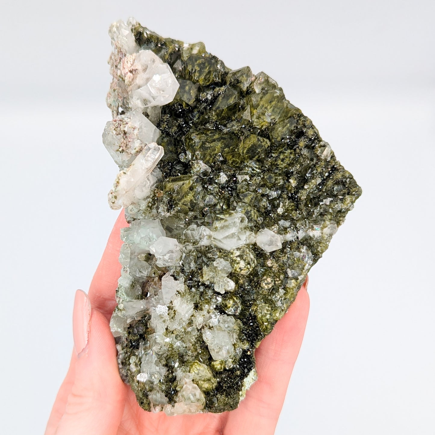 Forest Quartz with Epidote E