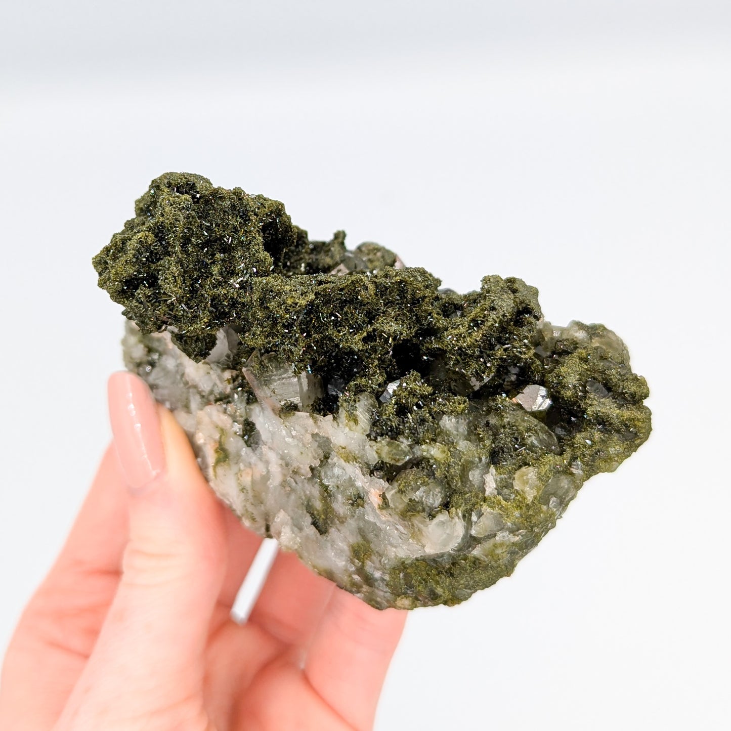 Forest Quartz with Epidote F