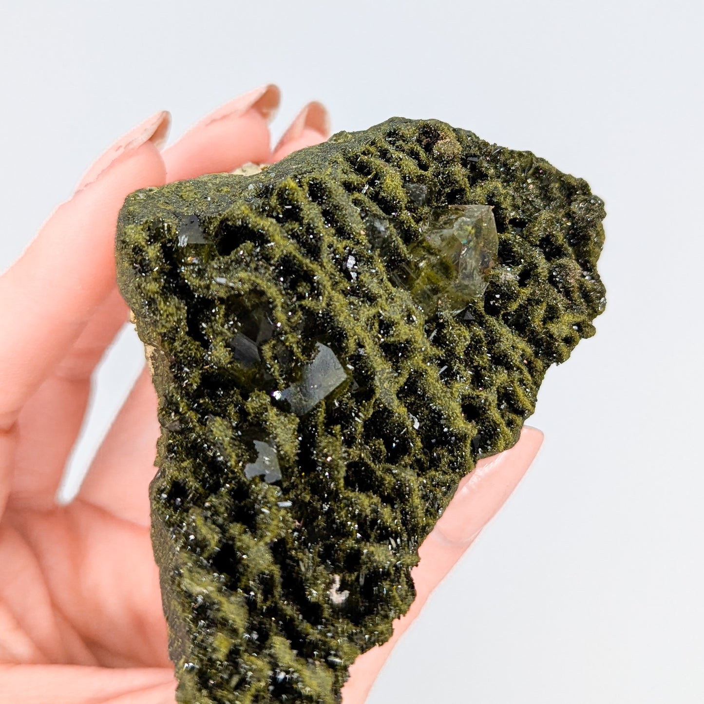 Forest Quartz with Epidote M