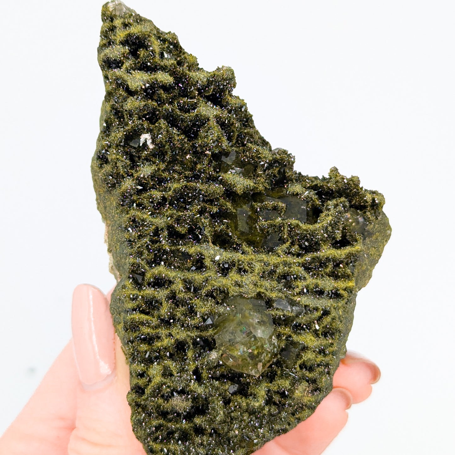 Forest Quartz with Epidote M