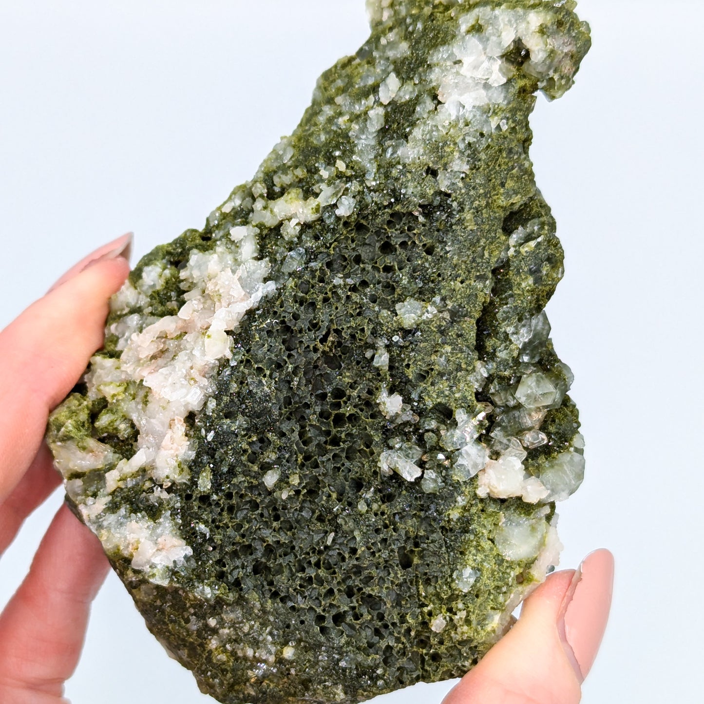 Forest Quartz with Epidote O