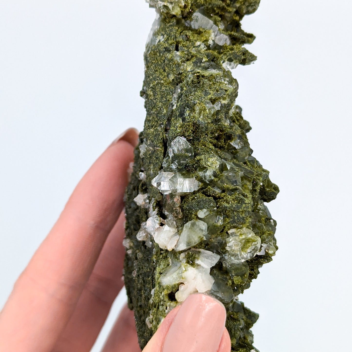 Forest Quartz with Epidote O