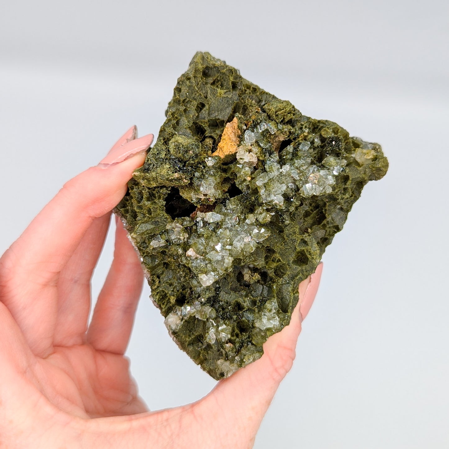 Forest Quartz with Epidote P