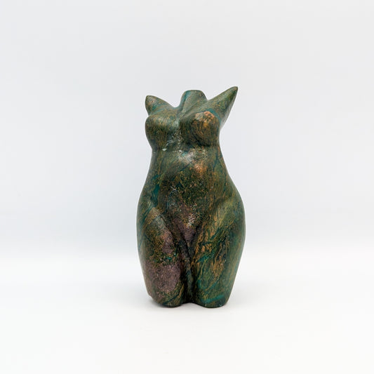 Verdite Goddess Carving A